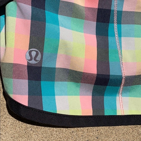 Lululemon Speed Shorts Wee Wheezy Check - Picture 5 of 8